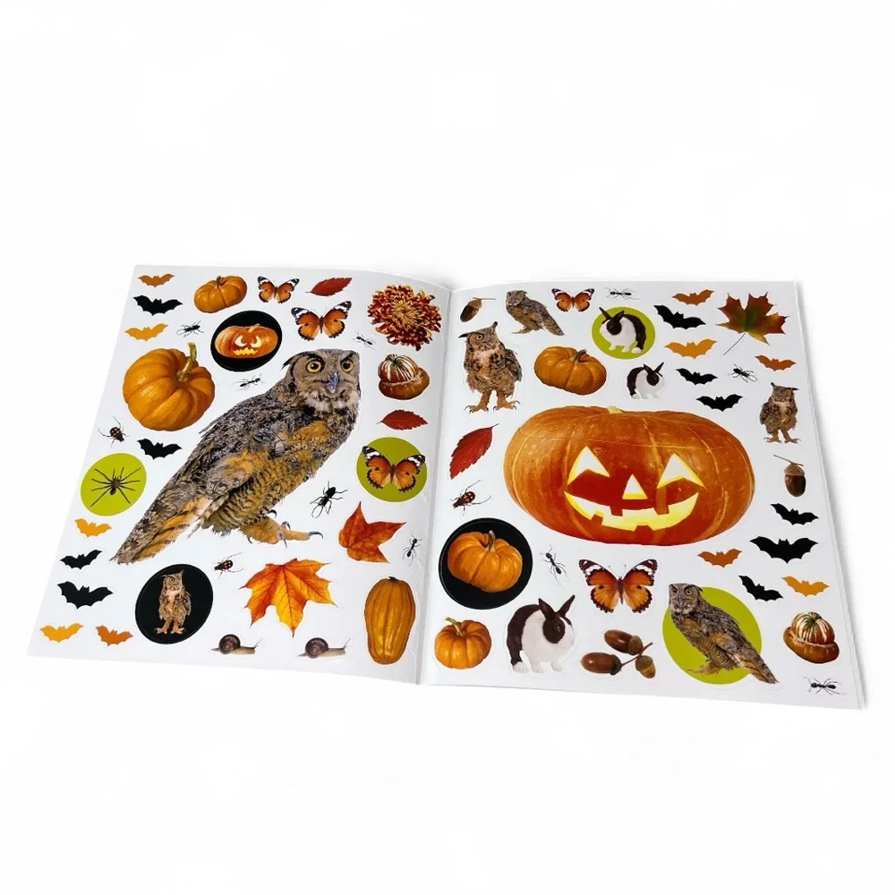 EyeLike Halloween Sticker Book – 400 Reusable Stickers